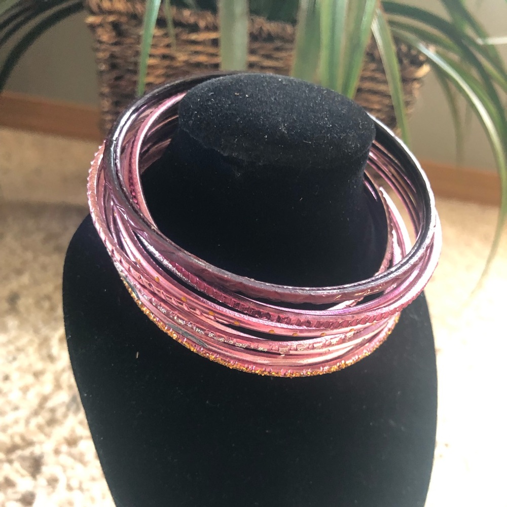 Cute Pink Dangle Bracelets